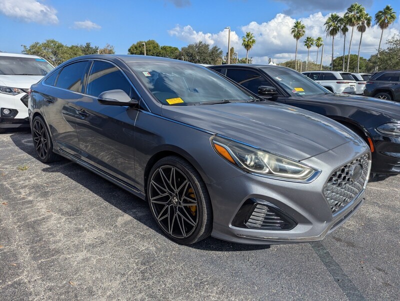 Used 2018 HYUNDAI SONATA SPORT in WEST PALM BEACH, FLORIDA