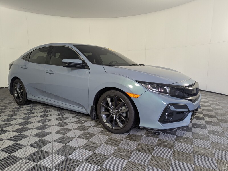 Used 2021 Honda Civic Hatchback EX CVT in WEST PALM BEACH, FLORIDA