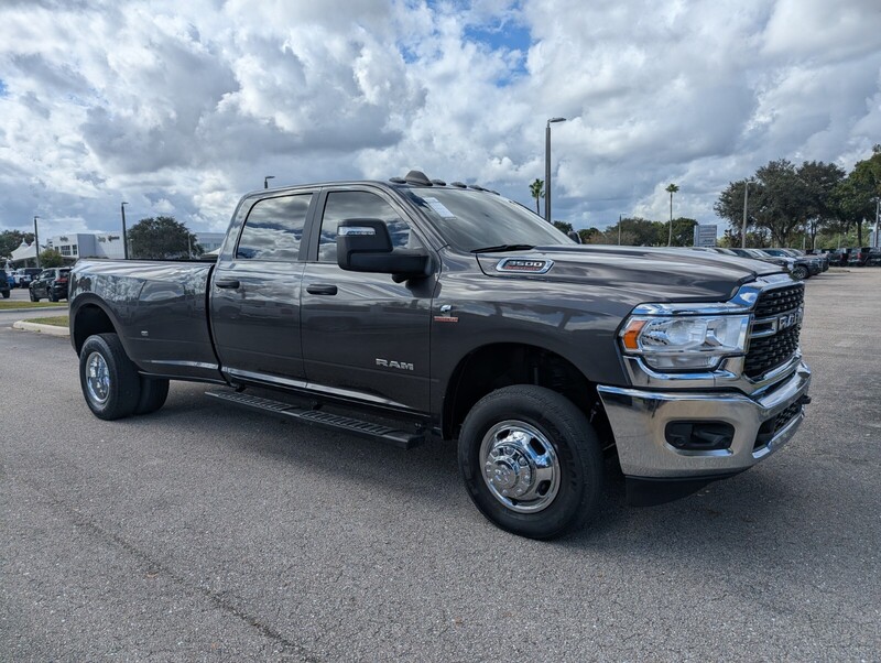 Used 2024 RAM 3500 BIG HORN 4X4 CREW CAB 8' BOX in WEST PALM BEACH, FLORIDA