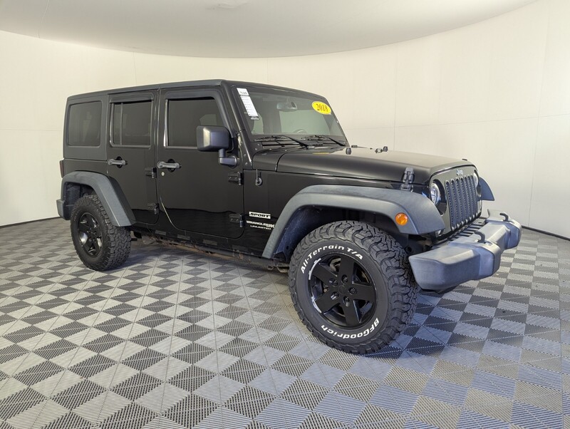 Used 2018 JEEP WRANGLER JK UNLIMITED SPORT S 4X4 in WEST PALM BEACH, FLORIDA