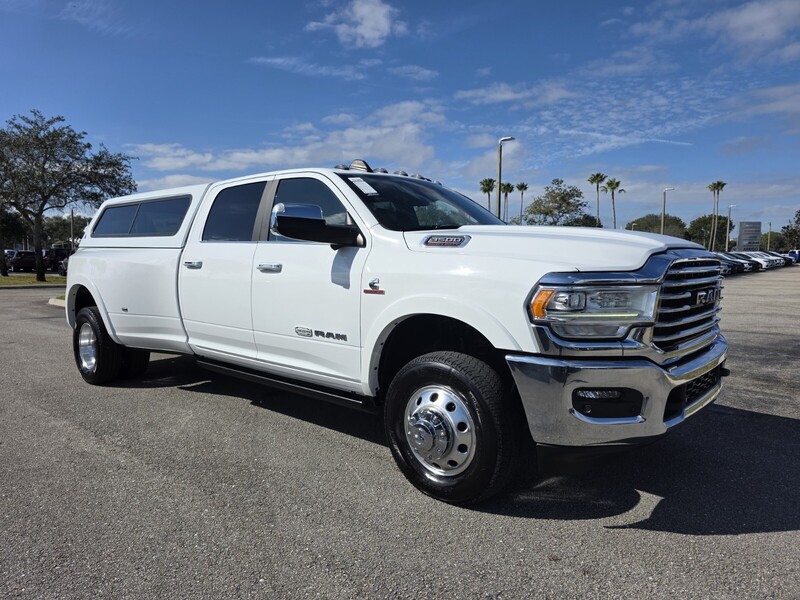 Used 2021 RAM 3500 LONGHORN 4X4 CREW CAB 8' BOX in WEST PALM BEACH, FLORIDA