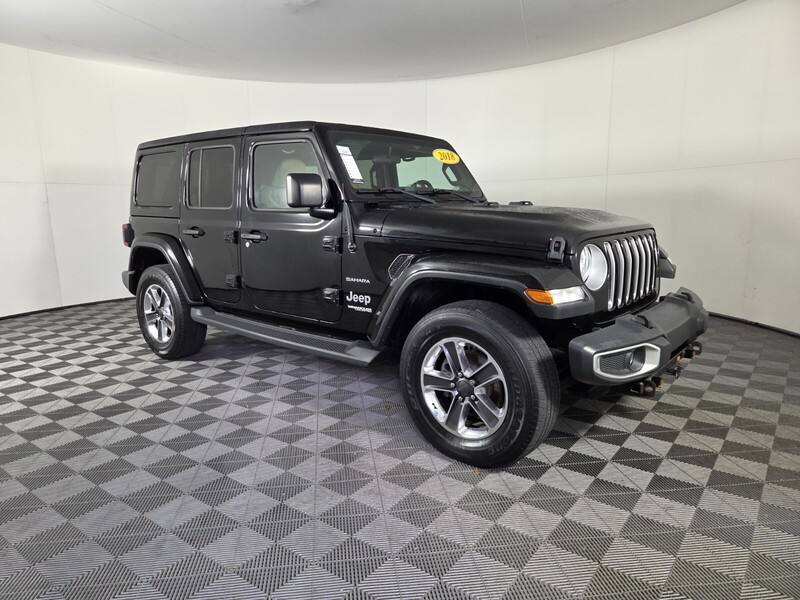 Used 2018 JEEP WRANGLER UNLIMITED SAHARA 4X4 in WEST PALM BEACH, FLORIDA