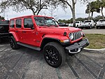 Used 2025 JEEP WRANGLER SAHARA 4XE in WEST PALM BEACH, FLORIDA (Photo 1)
