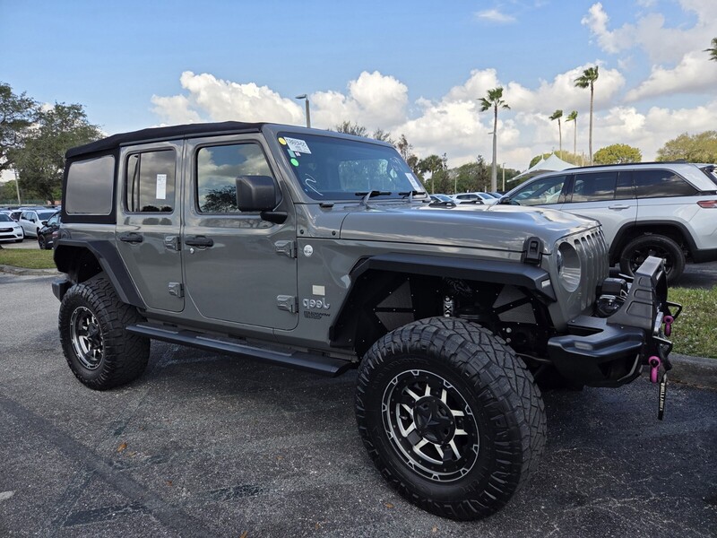 Used 2020 JEEP WRANGLER UNLIMITED SPORT S in WEST PALM BEACH, FLORIDA