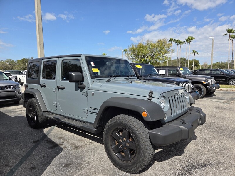 Used 2015 JEEP WRANGLER UNLIMITED SPORT in WEST PALM BEACH, FLORIDA