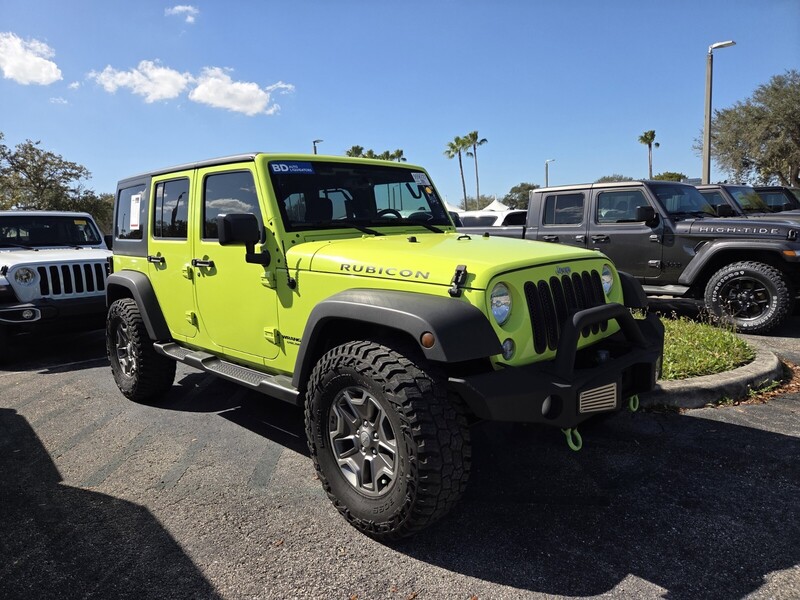 Used 2016 JEEP WRANGLER UNLIMITED RUBICON in WEST PALM BEACH, FLORIDA