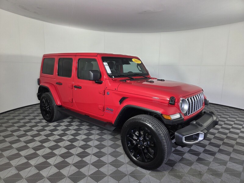 Used 2025 JEEP WRANGLER 4XE SAHARA 4X4 in WEST PALM BEACH, FLORIDA