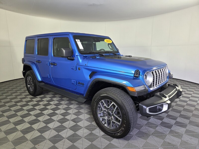 Used 2025 JEEP WRANGLER SAHARA 4 DOOR 4X4 in WEST PALM BEACH, FLORIDA