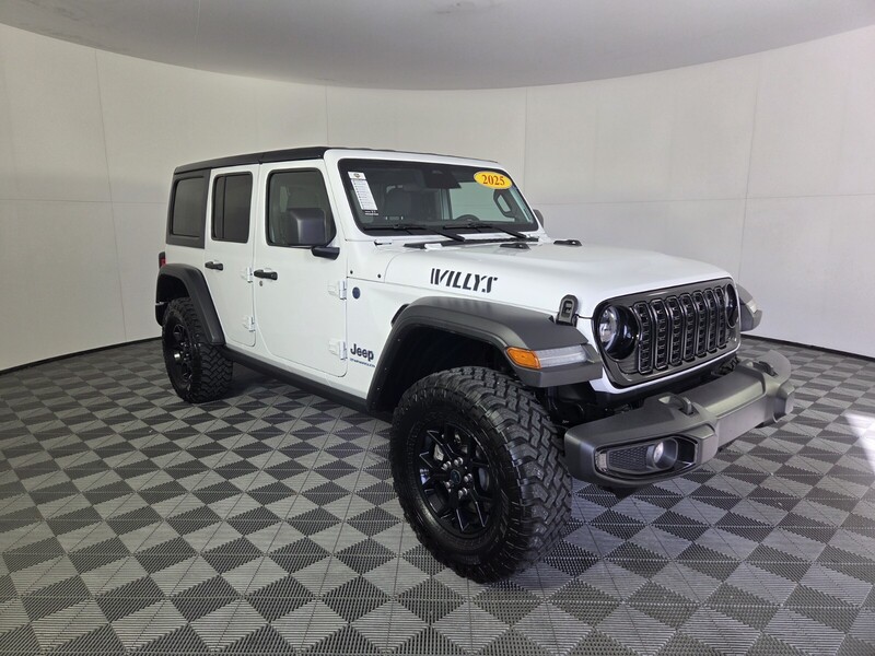 Used 2025 JEEP WRANGLER 4XE WILLYS 4X4 in WEST PALM BEACH, FLORIDA