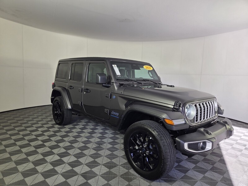 Used 2025 JEEP WRANGLER 4XE SAHARA 4X4 in WEST PALM BEACH, FLORIDA