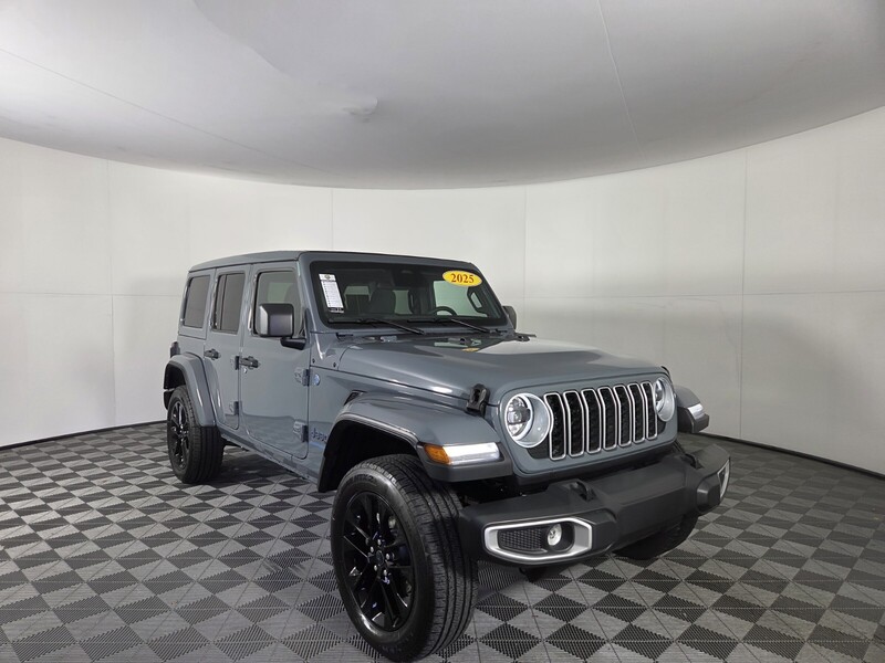 Used 2025 JEEP WRANGLER 4XE SAHARA 4X4 in WEST PALM BEACH, FLORIDA