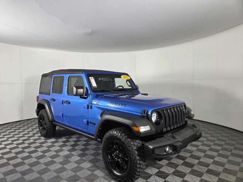 Used 2022 JEEP WRANGLER UNLIMITED WILLYS SPORT 4X4 in WEST PALM BEACH, FLORIDA