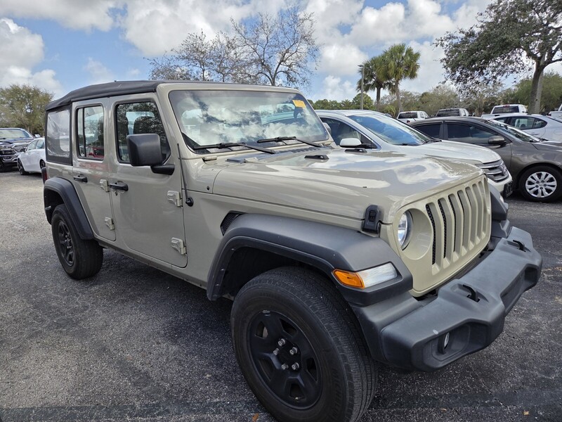 Used 2022 JEEP WRANGLER UNLIMITED SPORT in WEST PALM BEACH, FLORIDA