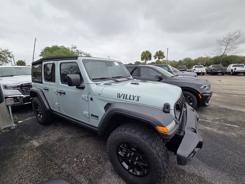 Used 2024 JEEP WRANGLER WILLYS in WEST PALM BEACH, FLORIDA