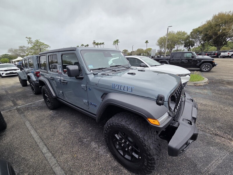Used 2025 JEEP WRANGLER WILLYS 4XE in WEST PALM BEACH, FLORIDA