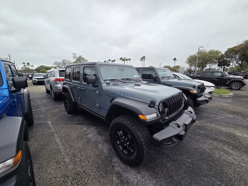 Used 2025 JEEP WRANGLER WILLYS 4XE in WEST PALM BEACH, FLORIDA