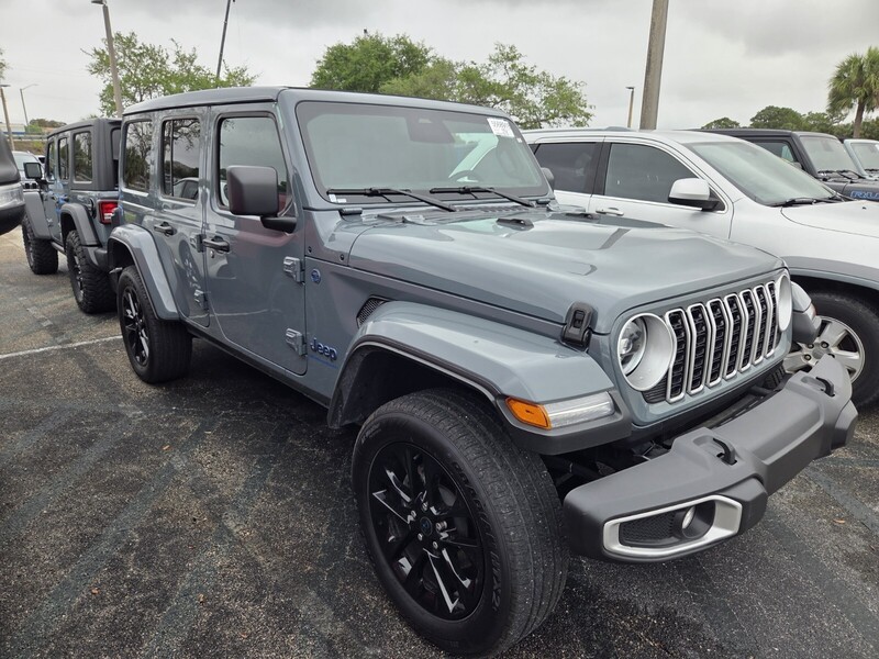 Used 2025 JEEP WRANGLER SAHARA 4XE in WEST PALM BEACH, FLORIDA