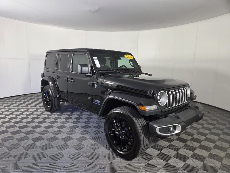 Used 2025 JEEP WRANGLER 4XE SAHARA 4X4 in WEST PALM BEACH, FLORIDA