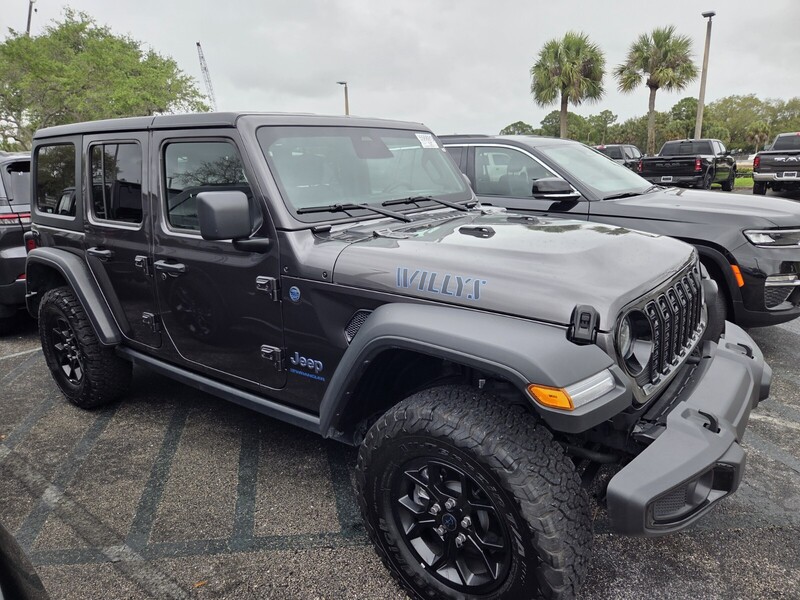 Used 2025 JEEP WRANGLER WILLYS 4XE in WEST PALM BEACH, FLORIDA