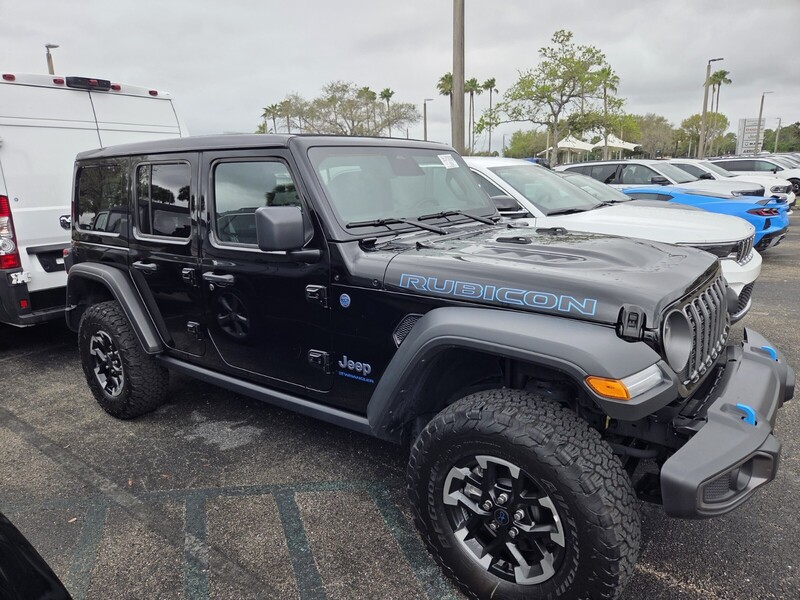 Used 2025 JEEP WRANGLER RUBICON 4XE in WEST PALM BEACH, FLORIDA