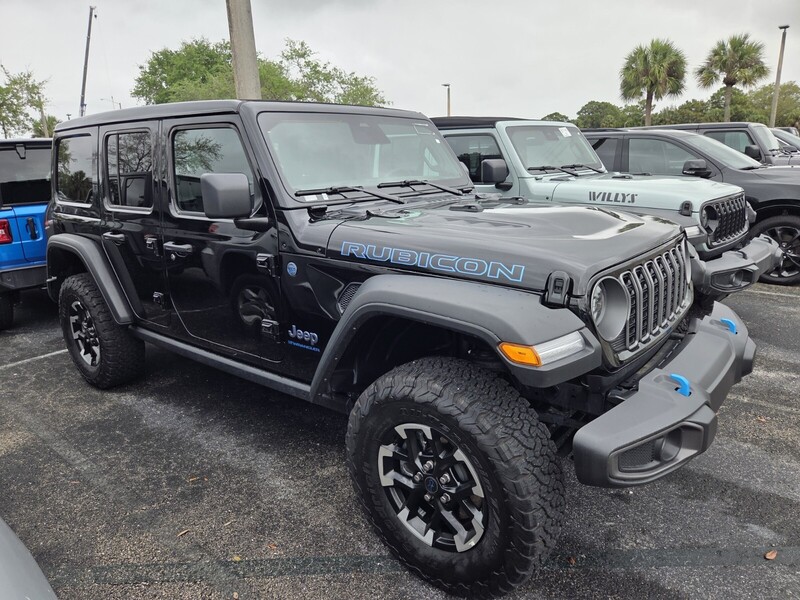 Used 2025 JEEP WRANGLER RUBICON 4XE in WEST PALM BEACH, FLORIDA