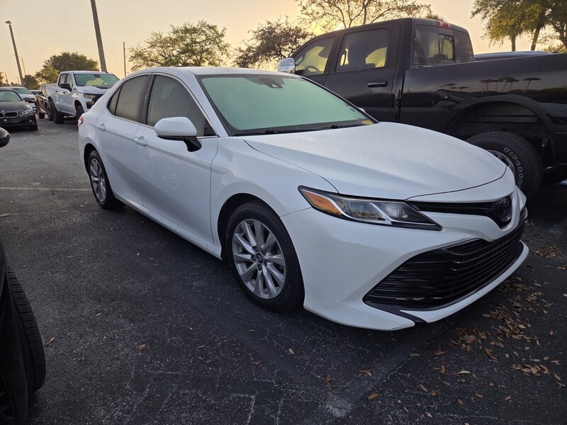 Used 2019 TOYOTA CAMRY LE in WEST PALM BEACH, FLORIDA