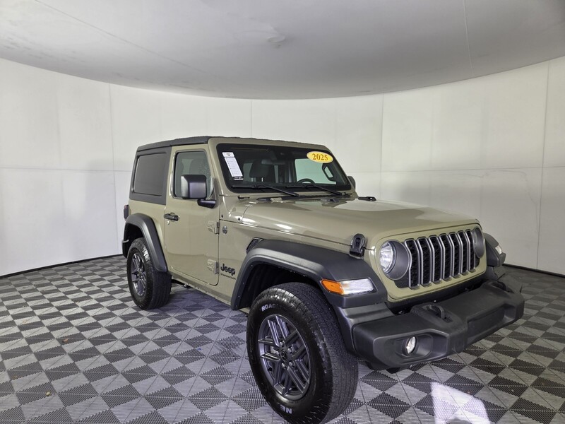 Used 2025 JEEP WRANGLER SPORT S 2 DOOR 4X4 in WEST PALM BEACH, FLORIDA