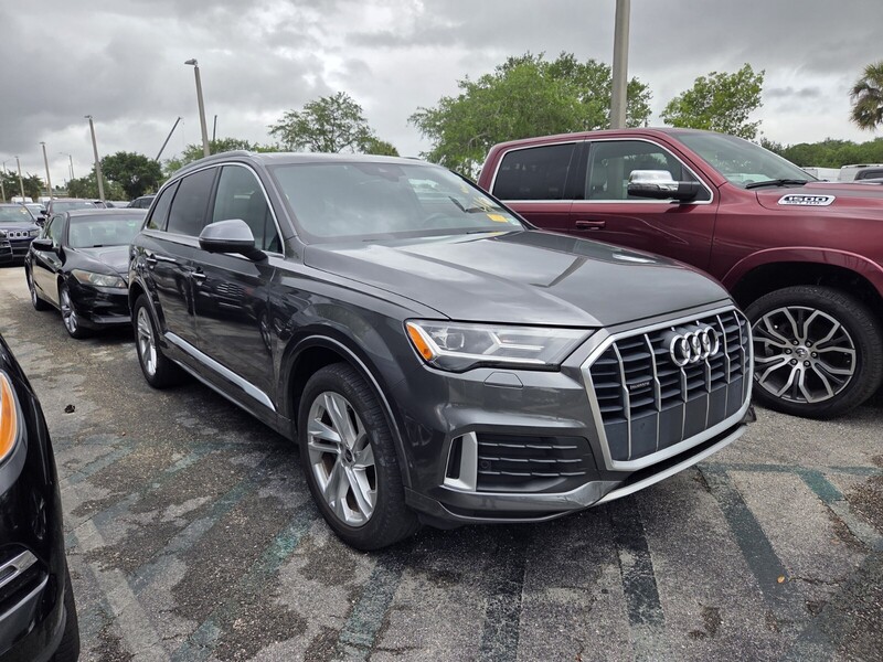 Used 2021 AUDI Q7 45 PREMIUM in WEST PALM BEACH, FLORIDA