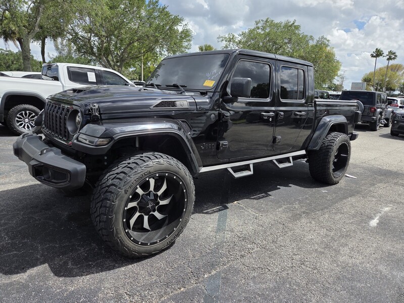 Used 2024 JEEP GLADIATOR LIFTED NIGHTHAWK in WEST PALM BEACH, FLORIDA