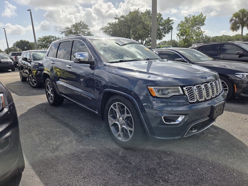 Used 2020 JEEP GRAND CHEROKEE OVERLAND in WEST PALM BEACH, FLORIDA