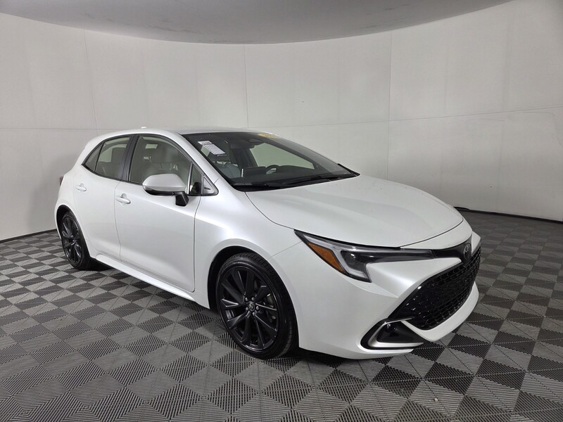 Used 2025 TOYOTA COROLLA HATCHBACK XSE CVT in WEST PALM BEACH, FLORIDA
