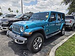 Used 2020 JEEP WRANGLER UNLIMITED SAHARA in WEST PALM BEACH, FLORIDA (Photo 3)