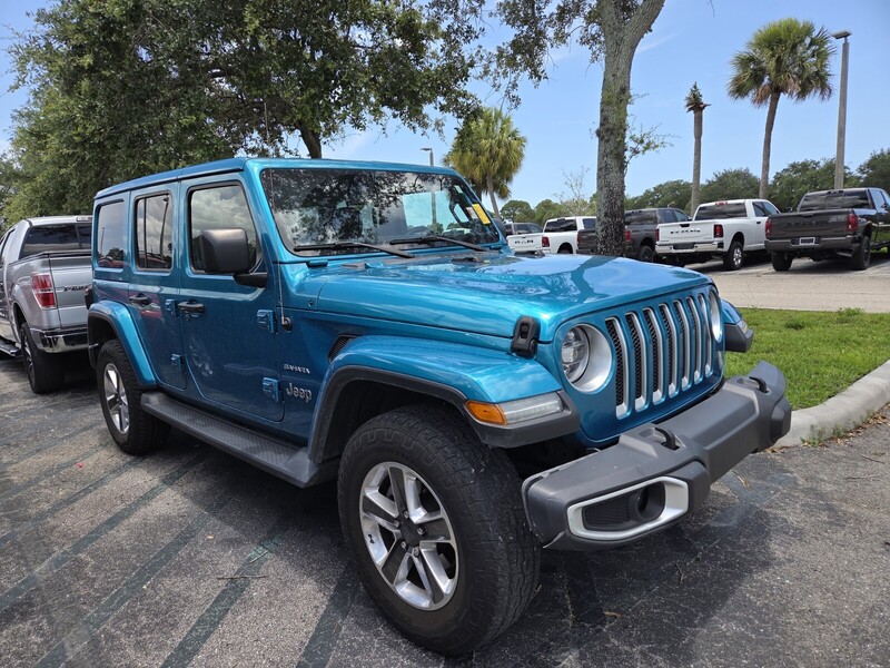 Used 2020 JEEP WRANGLER UNLIMITED SAHARA in WEST PALM BEACH, FLORIDA