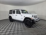 Used 2022 JEEP WRANGLER 4XE UNLIMITED SAHARA 4X4 in WEST PALM BEACH, FLORIDA (Photo 1)
