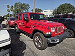 Used 2021 JEEP WRANGLER UNLIMITED SAHARA in WEST PALM BEACH, FLORIDA (Photo 1)