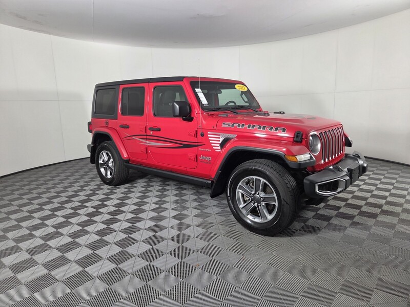 Used 2021 JEEP WRANGLER UNLIMITED SAHARA 4X4 in WEST PALM BEACH, FLORIDA