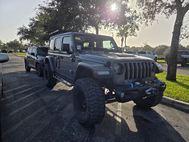 Used 2022 JEEP WRANGLER UNLIMITED RUBICON 4XE in WEST PALM BEACH, FLORIDA