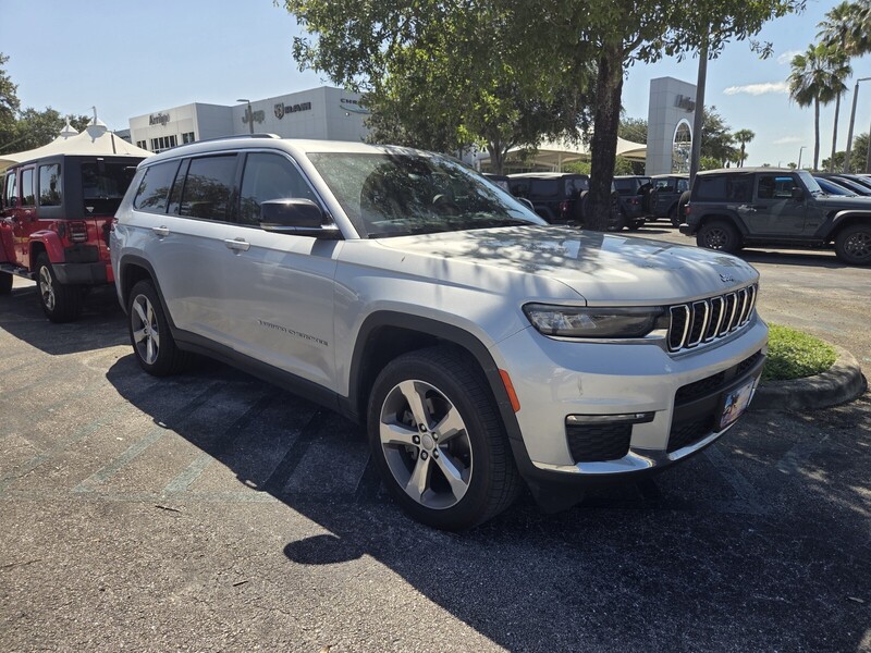 Used 2021 JEEP GRAND CHEROKEE L LIMITED in WEST PALM BEACH, FLORIDA