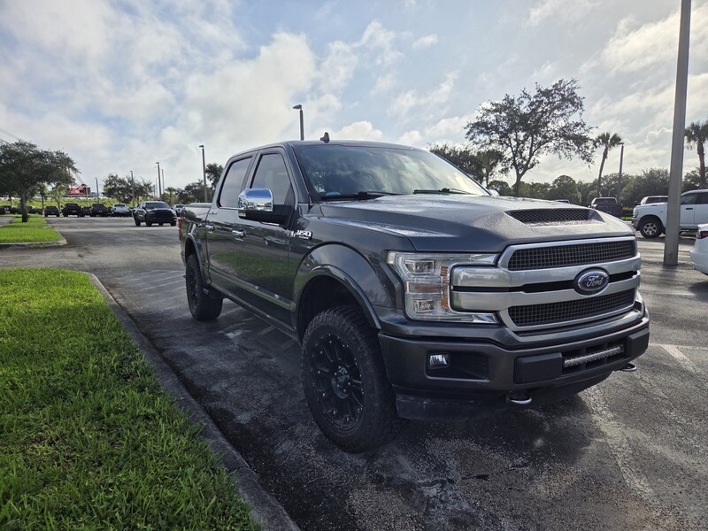 Used 2018 FORD F-150 PLATINUM in WEST PALM BEACH, FLORIDA