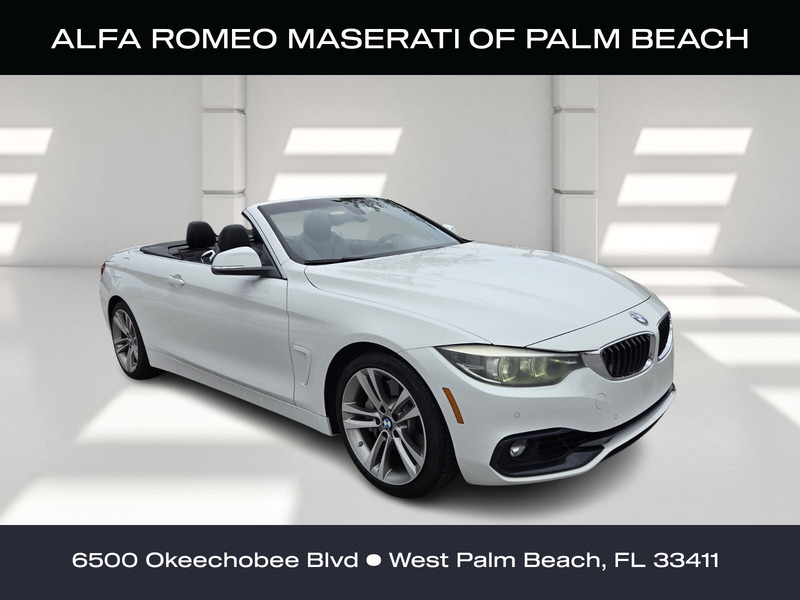 Used 2019 BMW 4 SERIES 440I CONVERTIBLE in WEST PALM BEACH, FLORIDA