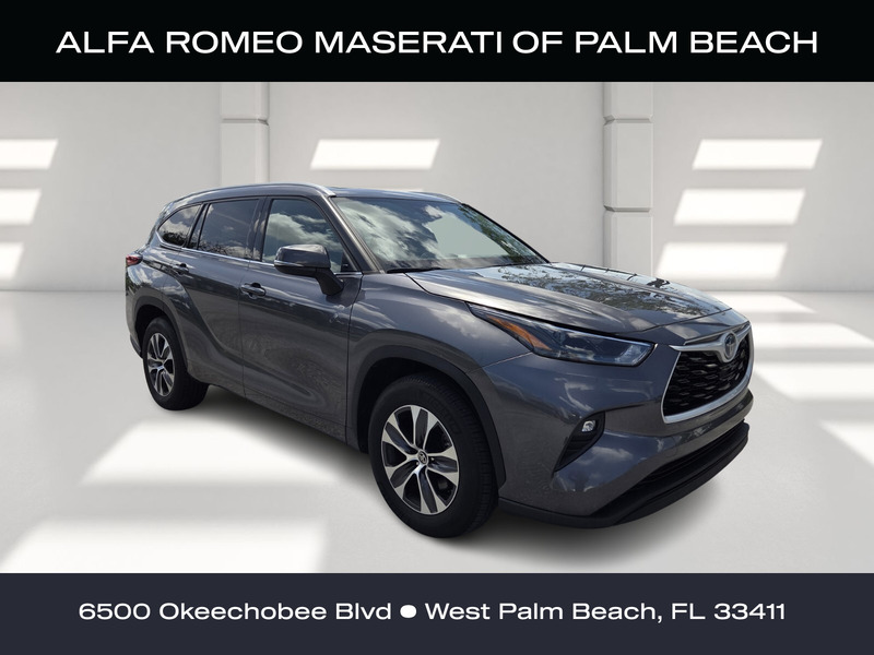 Used 2022 TOYOTA HIGHLANDER HYBRID XLE FWD in WEST PALM BEACH, FLORIDA