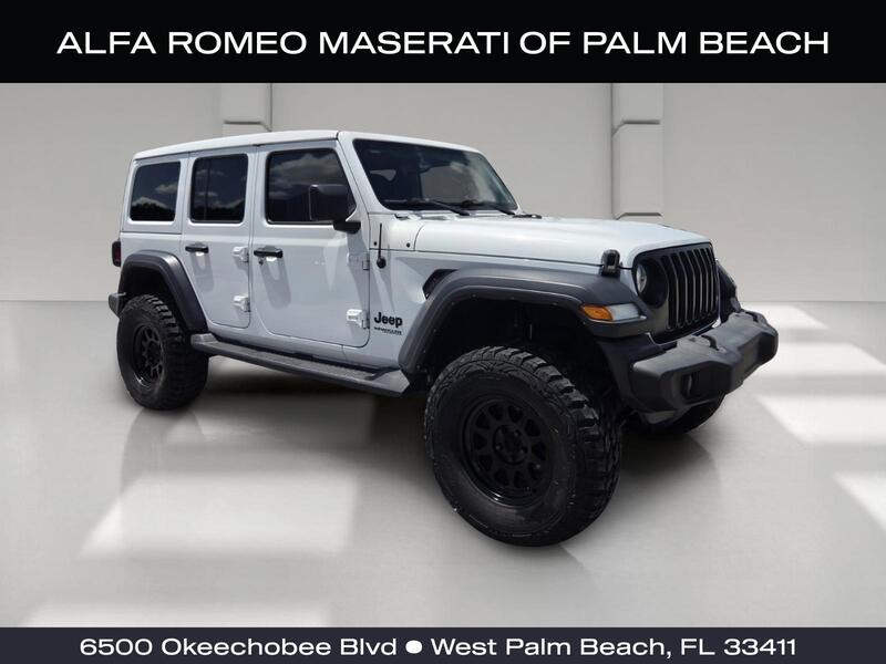 Used 2022 JEEP WRANGLER UNLIMITED SPORT S 4X4 in WEST PALM BEACH, FLORIDA