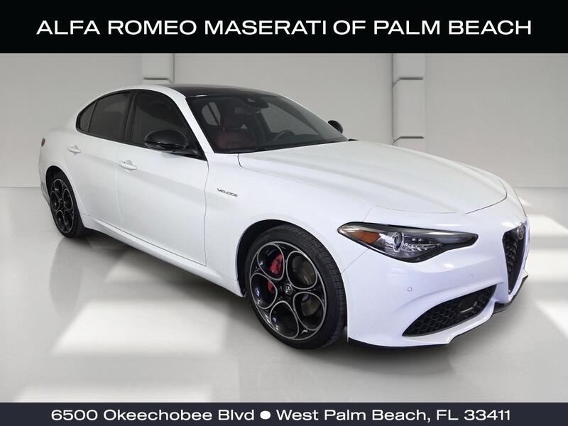 Used 2022 ALFA ROMEO GIULIA VELOCE AWD in WEST PALM BEACH, FLORIDA