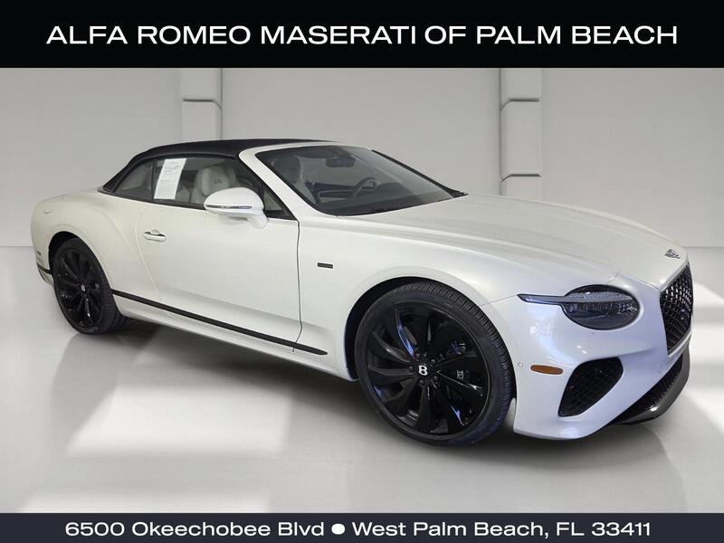 Used 2025 BENTLEY CONTINENTAL GT MULLINER CONVERTIBLE in WEST PALM BEACH, FLORIDA