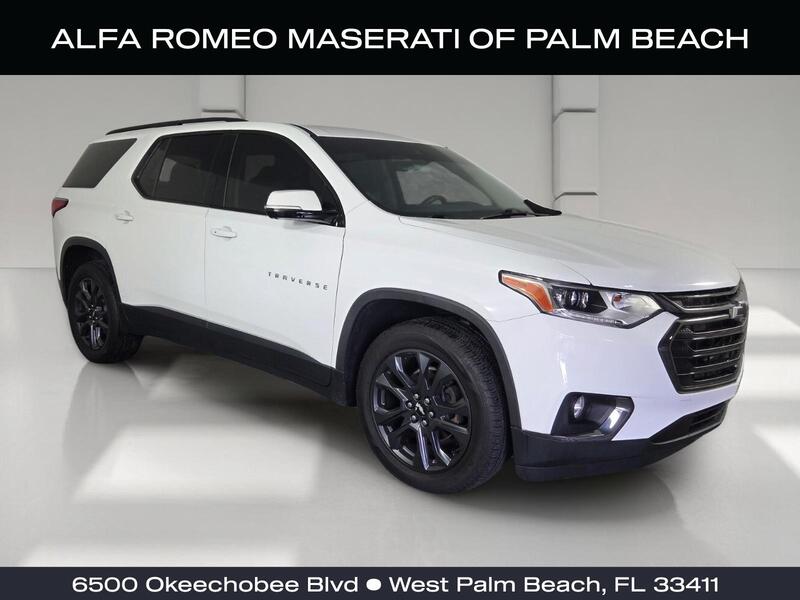 Used 2020 CHEVROLET TRAVERSE FWD 4DR RS in WEST PALM BEACH, FLORIDA