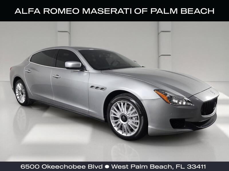 Used 2014 MASERATI QUATTROPORTE 4DR SDN QUATTROPORTE S Q4 in WEST PALM BEACH, FLORIDA
