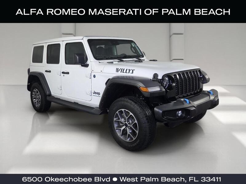 Used 2024 JEEP WRANGLER 4XE WILLYS 4X4 in WEST PALM BEACH, FLORIDA