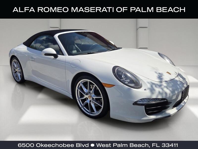 Used 2013 PORSCHE 911 2DR CABRIOLET CARRERA in WEST PALM BEACH, FLORIDA