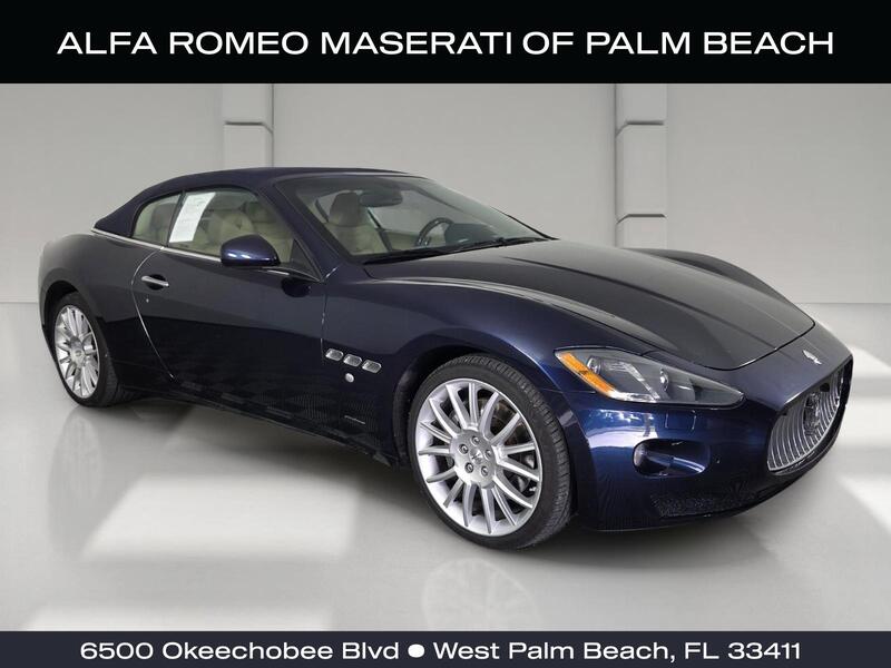 Used 2014 MASERATI GRAN TURISMO 2DR CONV GRANTURISMO in WEST PALM BEACH, FLORIDA