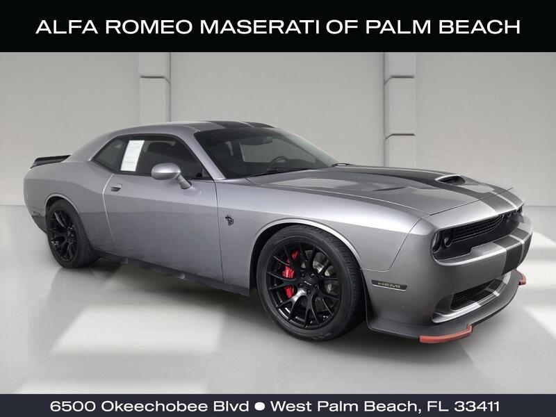 Used 2016 DODGE CHALLENGER 2DR CPE SRT HELLCAT in WEST PALM BEACH, FLORIDA
